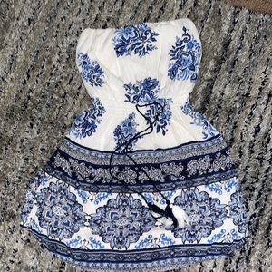 Xhiliration Strapless Dress